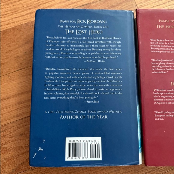 The Hero’s of Olympus Series Book 2-4 Rick Riordan - Picture 6 of 9